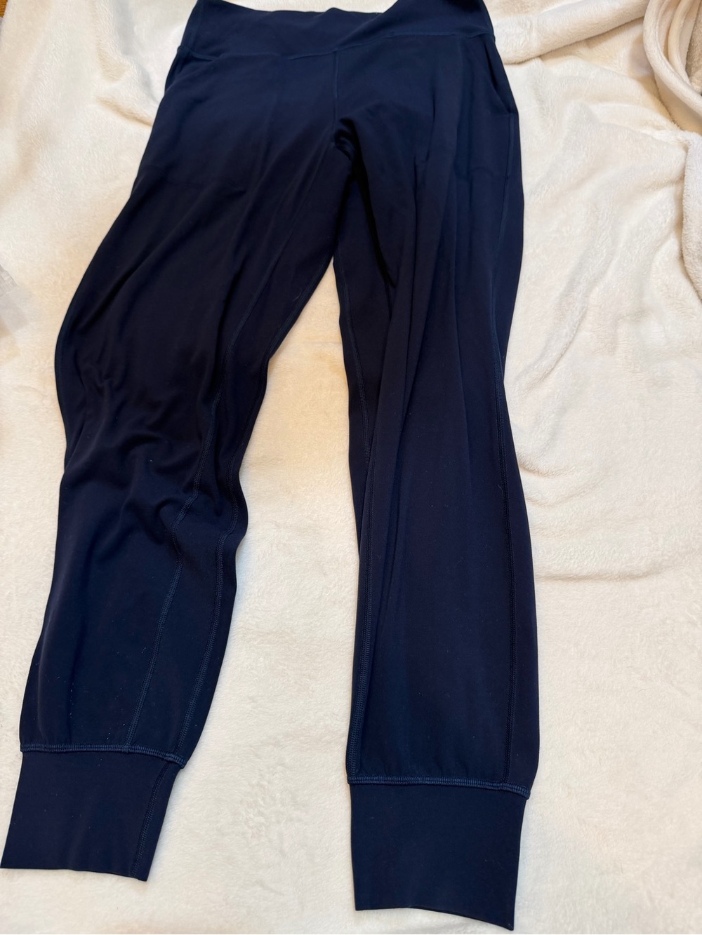 lululemon athletica Navy Track Joggers with Cuffed Ankles